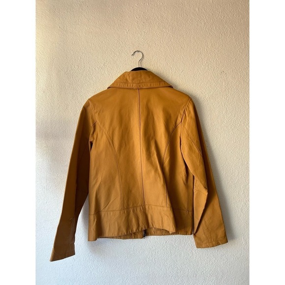 Faded Glory Brown Leather Jacket - Picture 4 of 4